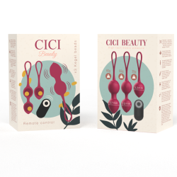 CICI BEAUTY - PREMIUM SILIKON 3 VIBRIERENDE KEGELPERLEN FERNBEDIENUNG – Produktansicht 5
