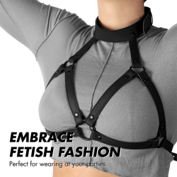 FETISH SUBMISSIVE BONDAGE - VERSTELLBARER BRUSTGURT – Produktansicht 6