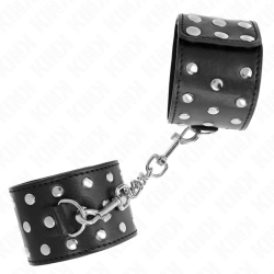 KINK - PUNK HANDGELENKFESSELN VERSTELLBAR 19-24 CM X 5,5 CM – Produktansicht 3