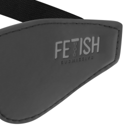 FETISH SUBMISSIVE - VEGANE LEDERMASKE MIT NOPRENE-FUTTER – Produktansicht 3