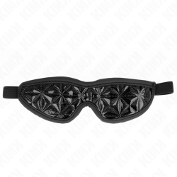 KINK - SCHWARZES STIRNBAND MIT RAUTENMUSTER 20,5 x 6 CM – Produktansicht 2