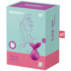 SATISFYER - VIVA LA VULVA 3 AUFLEGVIBRATOR – Produktansicht 4