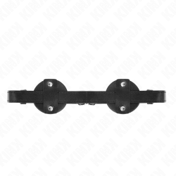 KINK - RUNDE AUGENBAND-ABDECKUNG 5,9 CM VERSTELLBAR 40,5-67 CM – Produktansicht 2