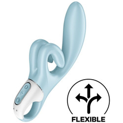 SATISFYER - TOUCH ME RABBIT VIBRATION BLAU – Produktansicht 2