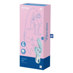 SATISFYER - TOUCH ME RABBIT VIBRATION BLAU – Produktansicht 5