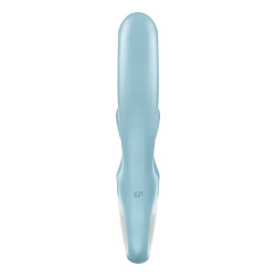SATISFYER - LOVE ME RABBIT VIBRATION BLAU – Produktansicht 3
