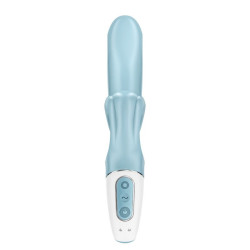SATISFYER - LOVE ME RABBIT VIBRATION BLAU – Produktansicht 4
