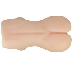 CRAZY BULL - REALISTISCHER VAGINA- UND ANUS-VIBRATOR HANNAH – Produktansicht 5