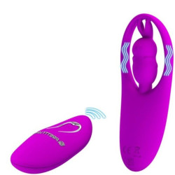 PRETTY LOVE - WILD RABBIT STIMULATOR FÜR HÖSCHEN MIT FERNBEDIENUNG FLIEDER – Produktansicht 2