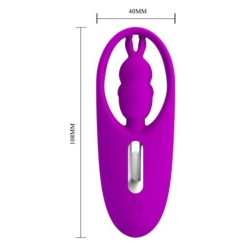PRETTY LOVE - WILD RABBIT STIMULATOR FÜR HÖSCHEN MIT FERNBEDIENUNG FLIEDER – Produktansicht 5