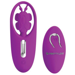 PRETTY LOVE - DANCING BUTTERFLY STIMULATOR FÜR HÖSCHEN MIT FERNBEDIENUNG FLIEDER – Produktansicht 2