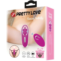 PRETTY LOVE - DANCING BUTTERFLY STIMULATOR FÜR HÖSCHEN MIT FERNBEDIENUNG FLIEDER – Produktansicht 4
