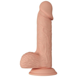 BAILE - SCHÖNE BEGEGNUNG CATOBLEPAS FLEXIBLER REALISTISCHER DILDO 20.6 CM NATÜRLICH – Produktansicht 2