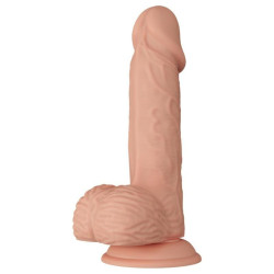 BAILE - SCHÖNE BEGEGNUNG CATOBLEPAS FLEXIBLER REALISTISCHER DILDO 20.6 CM NATÜRLICH – Produktansicht 4