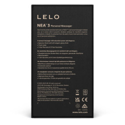 LELO - NEA 3 PERSÖNLICHES MASSAGERT SCHWARZ – Produktansicht 5