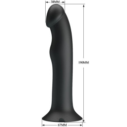 PRETTY LOVE - MURRAY BLACK KLITORALSVIBRATOR UND SAUGER – Produktansicht 8