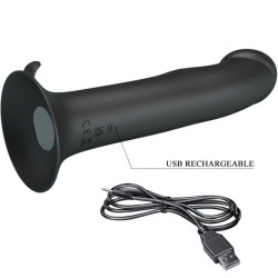 PRETTY LOVE - MURRAY BLACK KLITORALSVIBRATOR UND SAUGER – Produktansicht 9