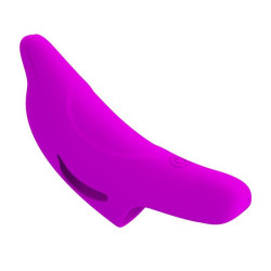 PRETTY LOVE - DELPHINI LEISTUNGSSTARKER LILA FINGERSTIMULATOR – Produktansicht 6
