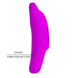 PRETTY LOVE - DELPHINI LEISTUNGSSTARKER LILA FINGERSTIMULATOR – Produktansicht 7