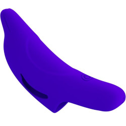 PRETTY LOVE - DELPHINI LEISTUNGSSTARKER DUNKELBLAUER FINGERSTIMULATOR – Produktansicht 6