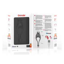 ONINDER - PAMPA WIEDERAUFLADBARER EINSTELLBARER VIBRATORRING MIT KLITORISSTIMULATOR 10 GESCHWINDIGKEITEN… – Produktansicht 7