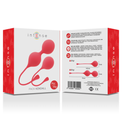 INTENSE - KEGEL BALLS PACK KENDALL RED – Produktansicht 2