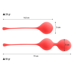 INTENSE - KEGEL BALLS PACK KENDALL RED – Produktansicht 3