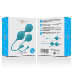 INTENSE - KEGEL BALLS PACK KENDALL BLAU – Produktansicht 2