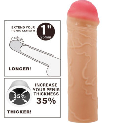 PRETTY LOVE - NILE PENIS EXTENDER COVER FLEISCH – Produktansicht 5