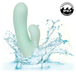 CALEXOTICS - PACIFICA FIJI VIBRATOR & ESTIMULATOR G-PUNKT 10 VIBRATIONEN AQUA – Produktansicht 8