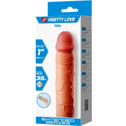 PRETTY LOVE - NILE PENIS EXTENDER COVER FLEISCH – Produktansicht 6