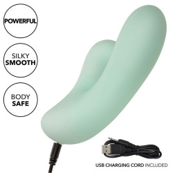CALEXOTICS - PACIFICA FIJI VIBRATOR & ESTIMULATOR G-PUNKT 10 VIBRATIONEN AQUA – Produktansicht 9