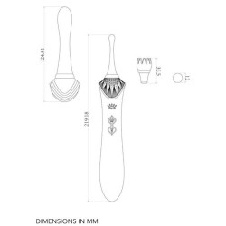 ZALO - BESS 2 CLITORAL MASSAGER BLACK – Produktansicht 11