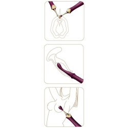 ZALO - BESS 2 CLITORAL MASSAGER PURPLE – Produktansicht 12