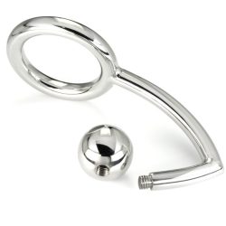 METAL HARD - PENISRING MIT ANAL-EINDRINGLINGSHAKEN, 45 MM – Produktansicht 2