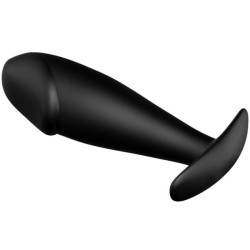 PRETTY LOVE - ANAL PLUG SILIKON PENISFORM SCHWARZ – Produktansicht 3