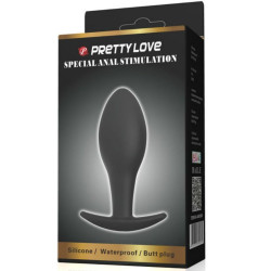 PRETTY LOVE - ANAL PLUG SILIKONANKER 8.5 CM SCHWARZ – Produktansicht 6