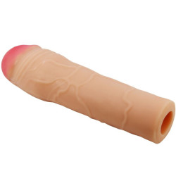PRETTY LOVE - CHANE PENIS EXTENDER COVER FLEISCH – Produktansicht 2