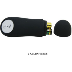 PRETTY LOVE - SILIKON ANAL PLUG PENIS FORM UND 12 VIBRATIONSMODI SCHWARZ – Produktansicht 6