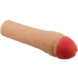PRETTY LOVE - CHANE PENIS EXTENDER COVER FLEISCH – Produktansicht 3