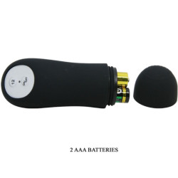 PRETTY LOVE - ANALPLUG AUS SILIKON EXTRA STIMULATION UND 12 VIBRATIONSMODI SCHWARZ – Produktansicht 7