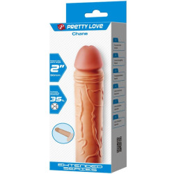 PRETTY LOVE - CHANE PENIS EXTENDER COVER FLEISCH – Produktansicht 6