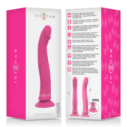 INTENSE - MICHELANGELO ROSA SILIKON-VIBRATOR-DILDO – Produktansicht 6