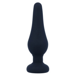 INTENSE - ANALPLUG PIPO S SCHWARZES SILIKON 9,8 CM – Produktansicht 2
