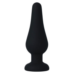 INTENSE - ANALPLUG PIPO M SCHWARZES SILIKON 11 CM – Produktansicht 2