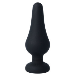 INTENSE - ANALPLUG PIPO L SCHWARZES SILIKON 13 CM – Produktansicht 3
