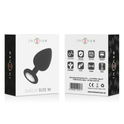 INTENSE - SHELKI M ANAL PLUG SCHWARZ – Produktansicht 5