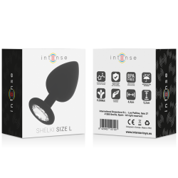 INTENSE - SHELKI L ANAL PLUG SCHWARZ – Produktansicht 6