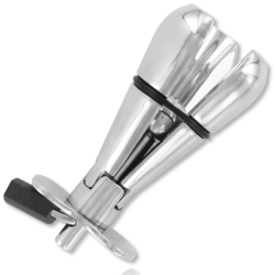 METAL HARD - ANALSTECKER MIT VERRIEGELUNG – Produktansicht 2