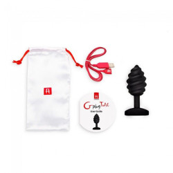 G-VIBE - PLUG TWIST MIT VIBRATION SCHWARZ – Produktansicht 2